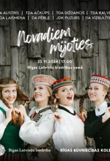 Tautas deju koncerts “Novadiem mijoties”