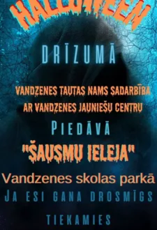 Halloween „šausmu ieleja” Vandzenes skolas parkā