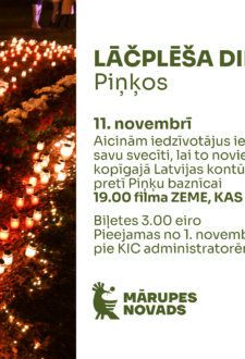 11. novembrī Piņķos | Lāčplēša dienai veltīts pasākums