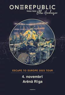 OneRepublic – Escape To Europe 2025 Tour