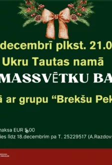 Ziemassvētku balle Ukros