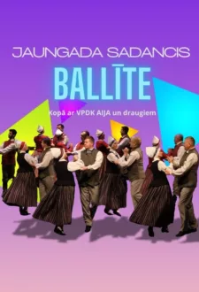 Vidējās paaudzes deju kolektīva AIJA koncerts Jaungada sadancis BALLĪTE