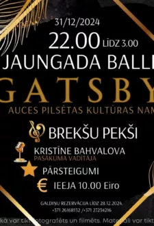 Jaungada balle Gatsby stilā