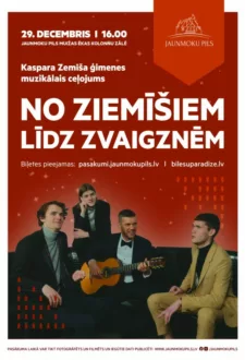 Kaspara Zemīša ģimenes muzikālais ceļojums Jaunmoku pilī “No Ziemīšiem līdz Zvaigznēm”