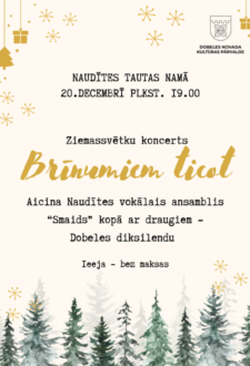 Ziemassvētku koncerts “Brīnumiem ticot”