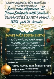 Ziemas saulgriežu svētki Sunākstē