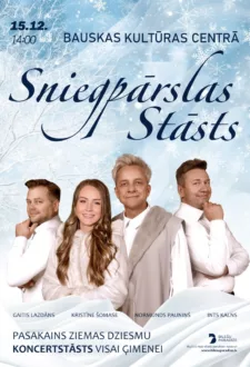 Ziemas dziesmu koncertuzvedums “Sniegpārslas Stāsts”