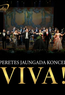 Operetes Jaungada koncerts VIVA! KC "Ulbrokas Pērle"