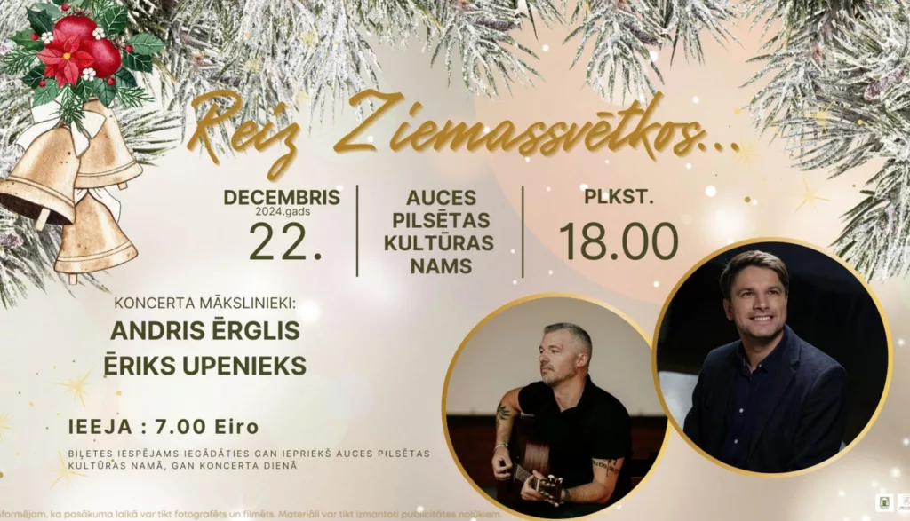 Ziemassvētku koncerts “Reiz Ziemassvētkos”