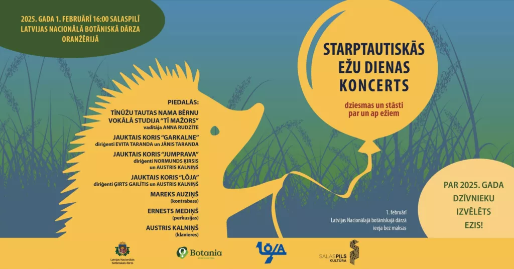 Starptautiskās ežu dienas koncerts