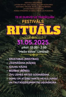 Festivāls RITUĀLS | te ir durvis uz tradīcijām