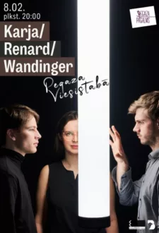 Džeza trio Karja/Renard/Wandinger Pegaza Viesistabā