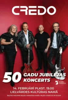 CREDO 50 gadu jubilejas koncerts