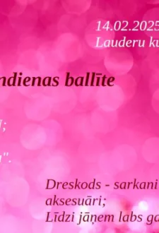 Valentīndienas balle Lauderu KN