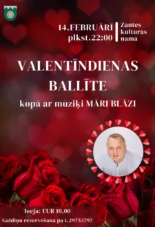 Valentīndienas ballīte Zantē