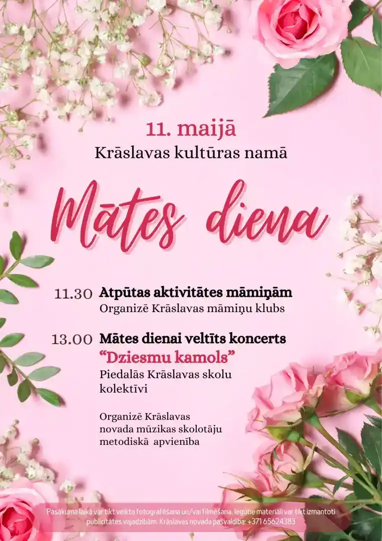 Mātes diena Krāslavā