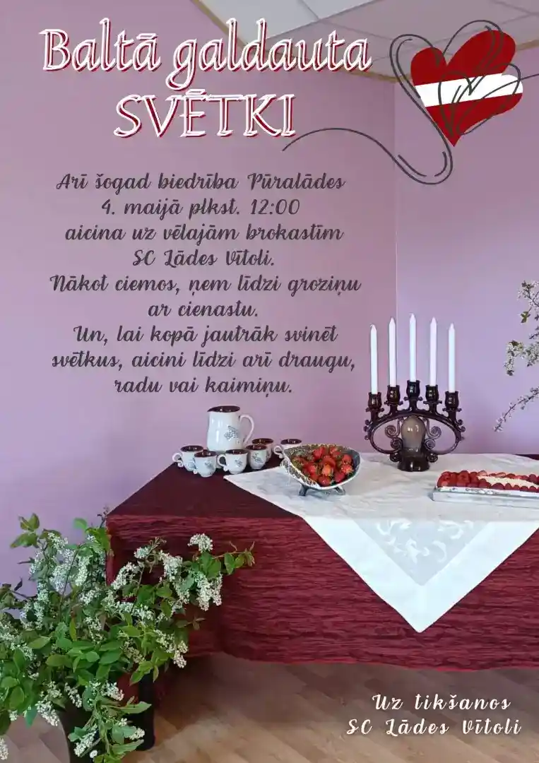 Baltā galdauta svētki SC "Lādes Vītolos"