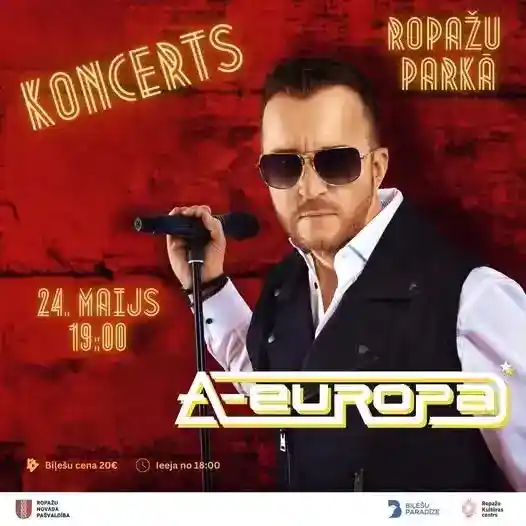 A-Europa koncerts Ropažos
