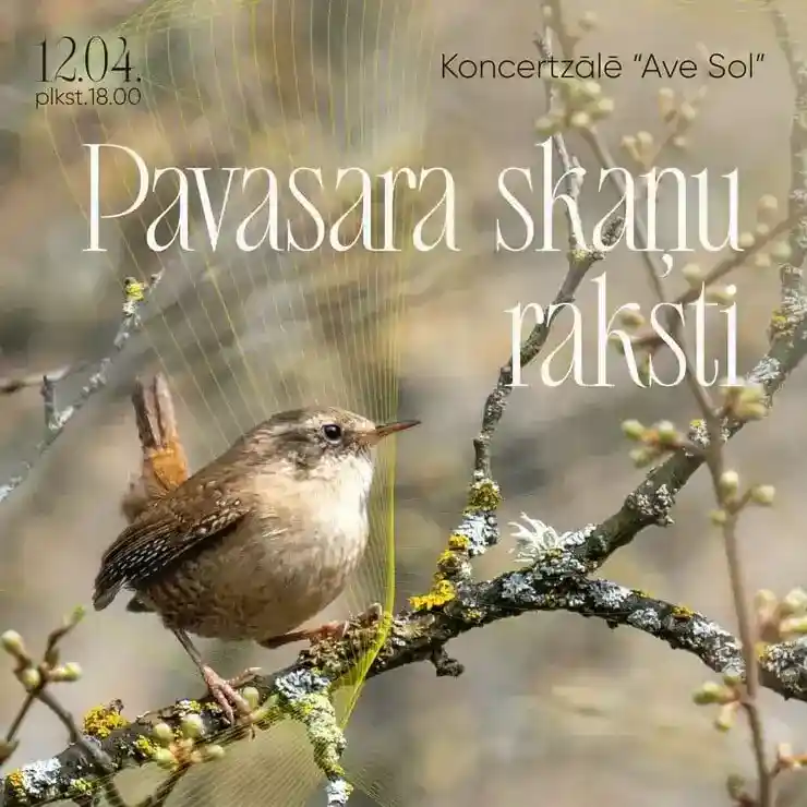 Koncerts “Pavasara skaņu raksti”