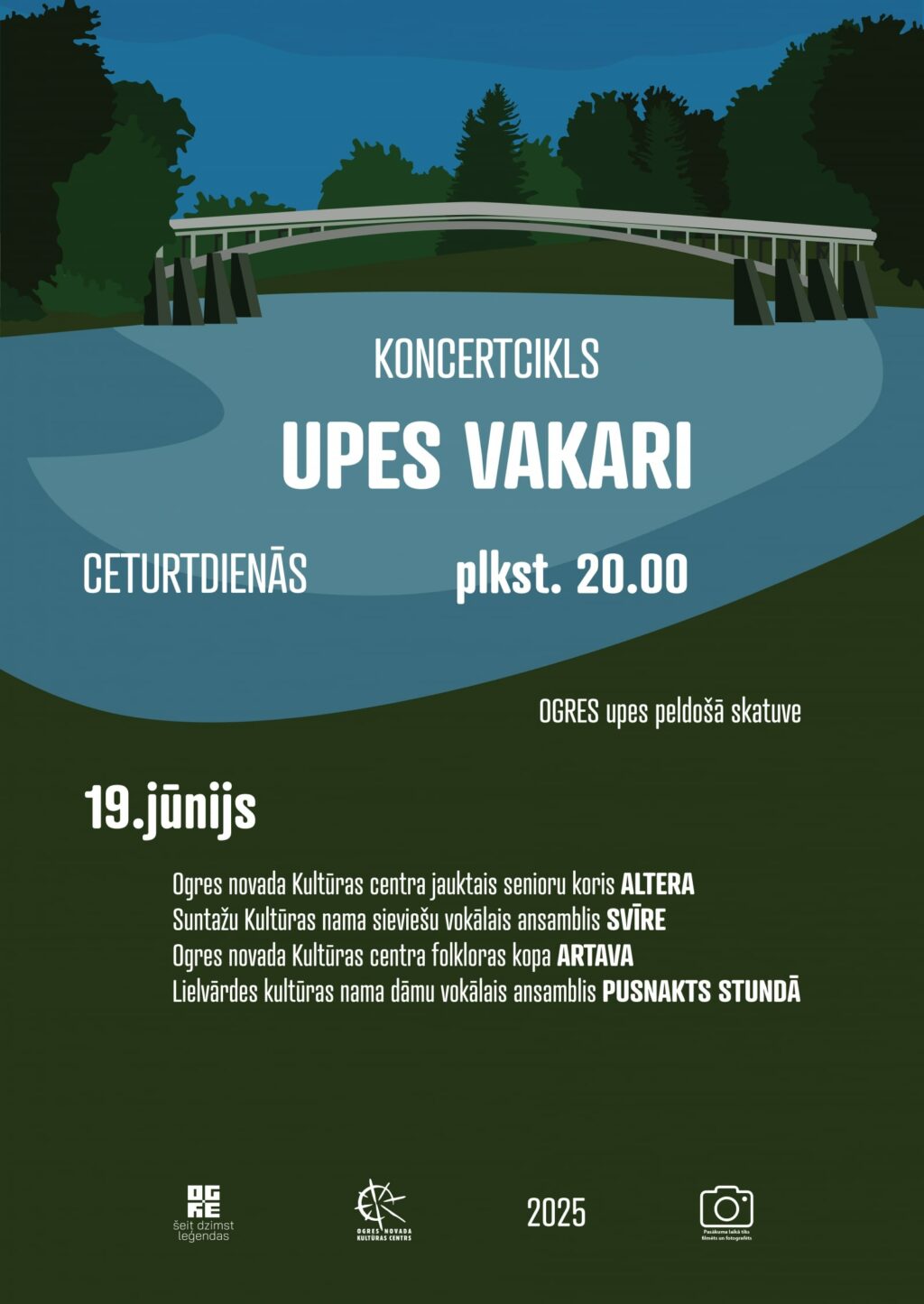 Upes vakari