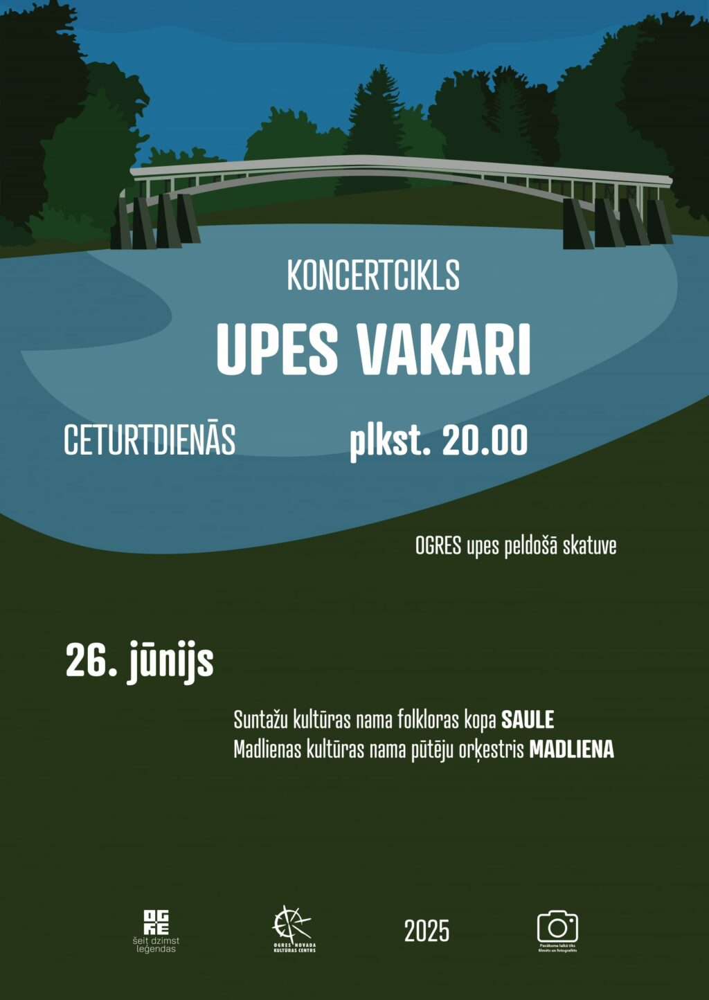 Upes vakari