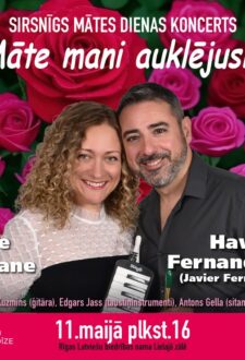 Sirsnīgs Mātes dienas koncerts “MĀTE MANI AUKLĒJUSI”