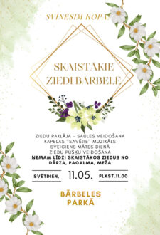 Pasākums Mātes dienā "Skaistākie ziedi Bārbelē"
