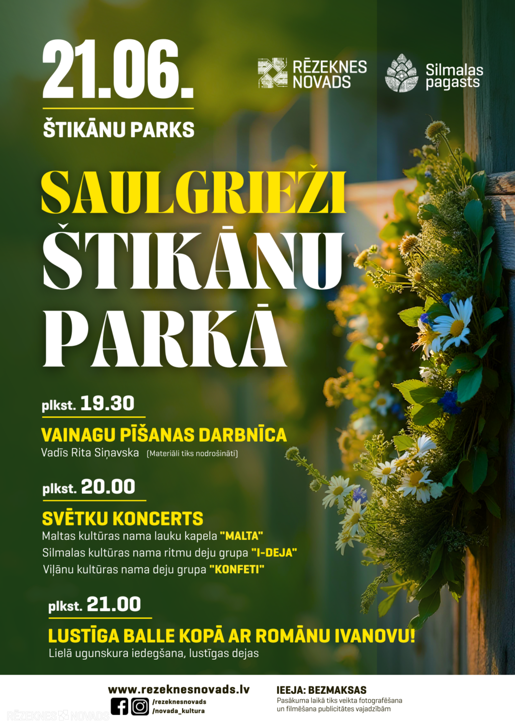 Saulgrieži Štikānu parkā