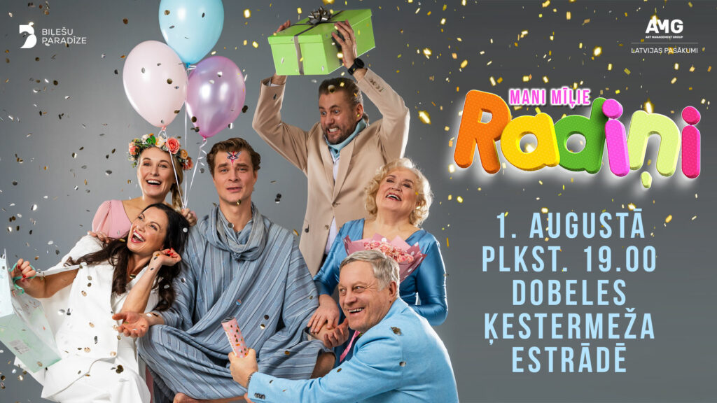 Viesību komēdija “Mani mīļie radiņi”
