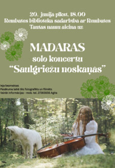 Koncerts SAULGRIEŽU NOSKAŅĀS Rembatē