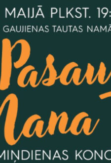 Mātes dienas koncerts „Pasaule mana Tu"