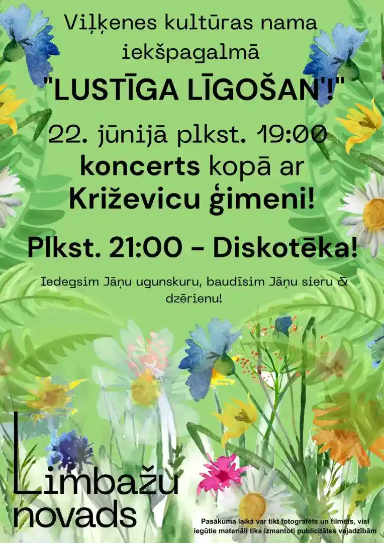 Lustīga līgošana Viļķenē