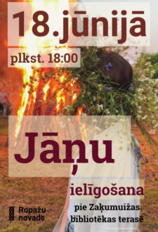 Ielīgošana pie Zaķumuižas bibliotēkas