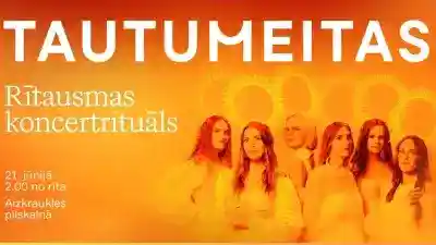 Grupas "Tautumeitas" rītausmas koncertrituāls.