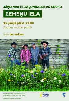Jāņu nakts zaļumballe ar grupu “Zemeņu iela”