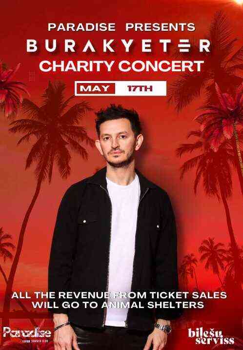 Burak Yeter charity concert