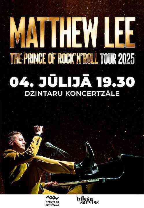 Matthew Lee – The Prince Of Rocknroll Tour