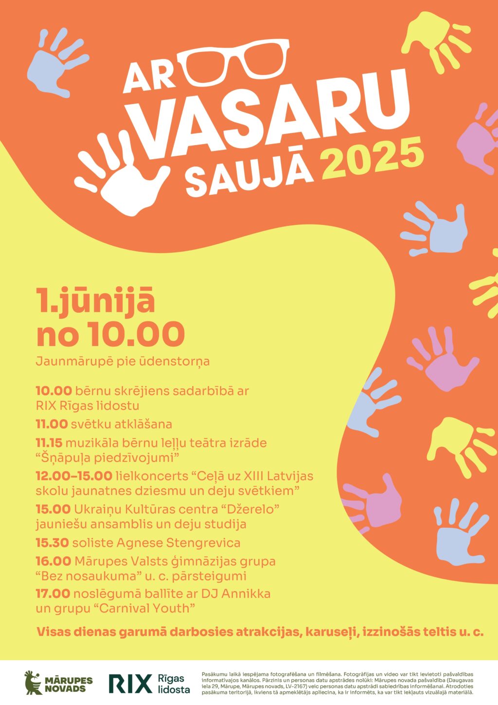 Bērnu un jauniešu svētki “Ar vasaru saujā 2025”