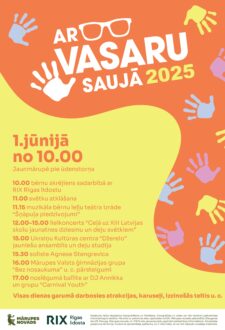 Bērnu un jauniešu svētki “Ar vasaru saujā 2025”