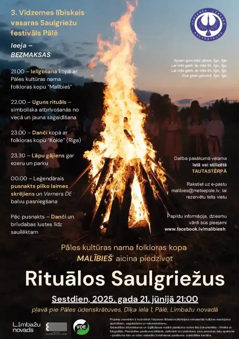 Saulgriežu festivāls Pālē