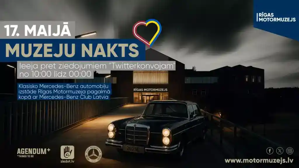 Muzeju nakts Rīgas Motormuzejā