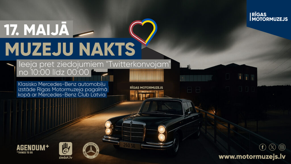 Muzeju nakts Rīgas Motormuzejā