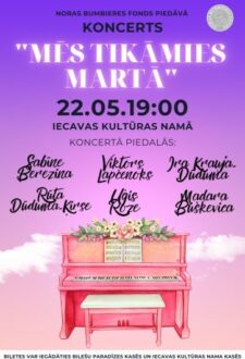 Koncerts “Mēs tikāmies martā”