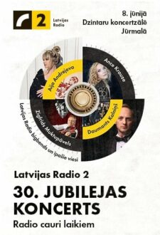 Latvijas Radio 2 30 gadu jubilejas koncerts “Radio cauri laikiem”