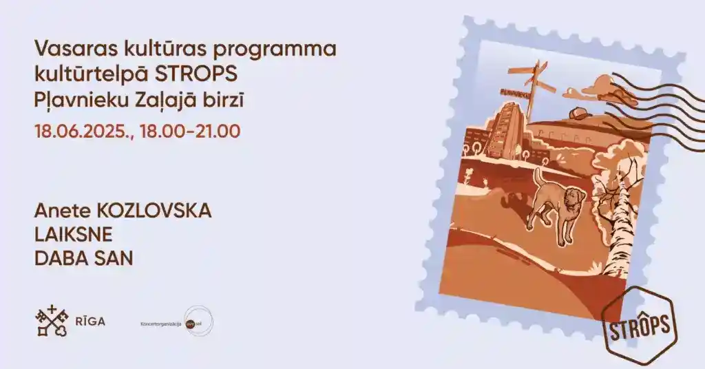 Vasaras kultūrtelpa “Strops” aicina uz Ielīgošanas vakaru Pļavniekos