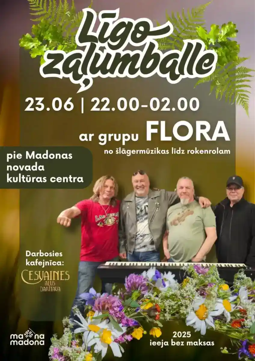 LĪGO ZAĻUMBALLE MADONĀ