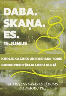 Mūzika, meditācija un vasaras noskaņa