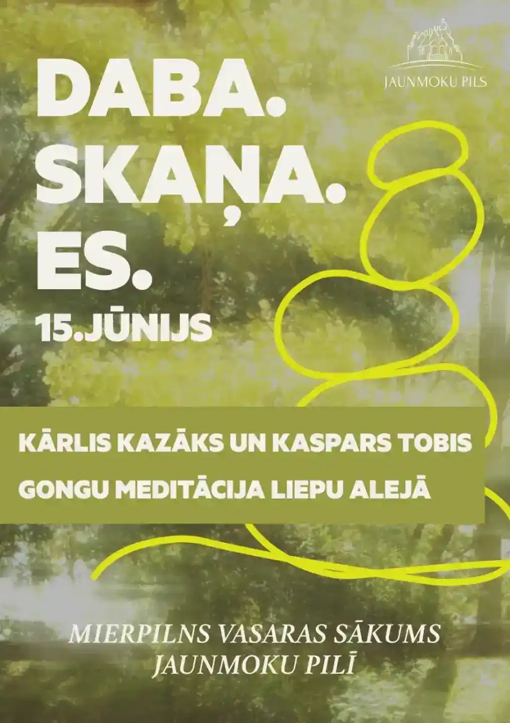 Mūzika, meditācija un vasaras noskaņa