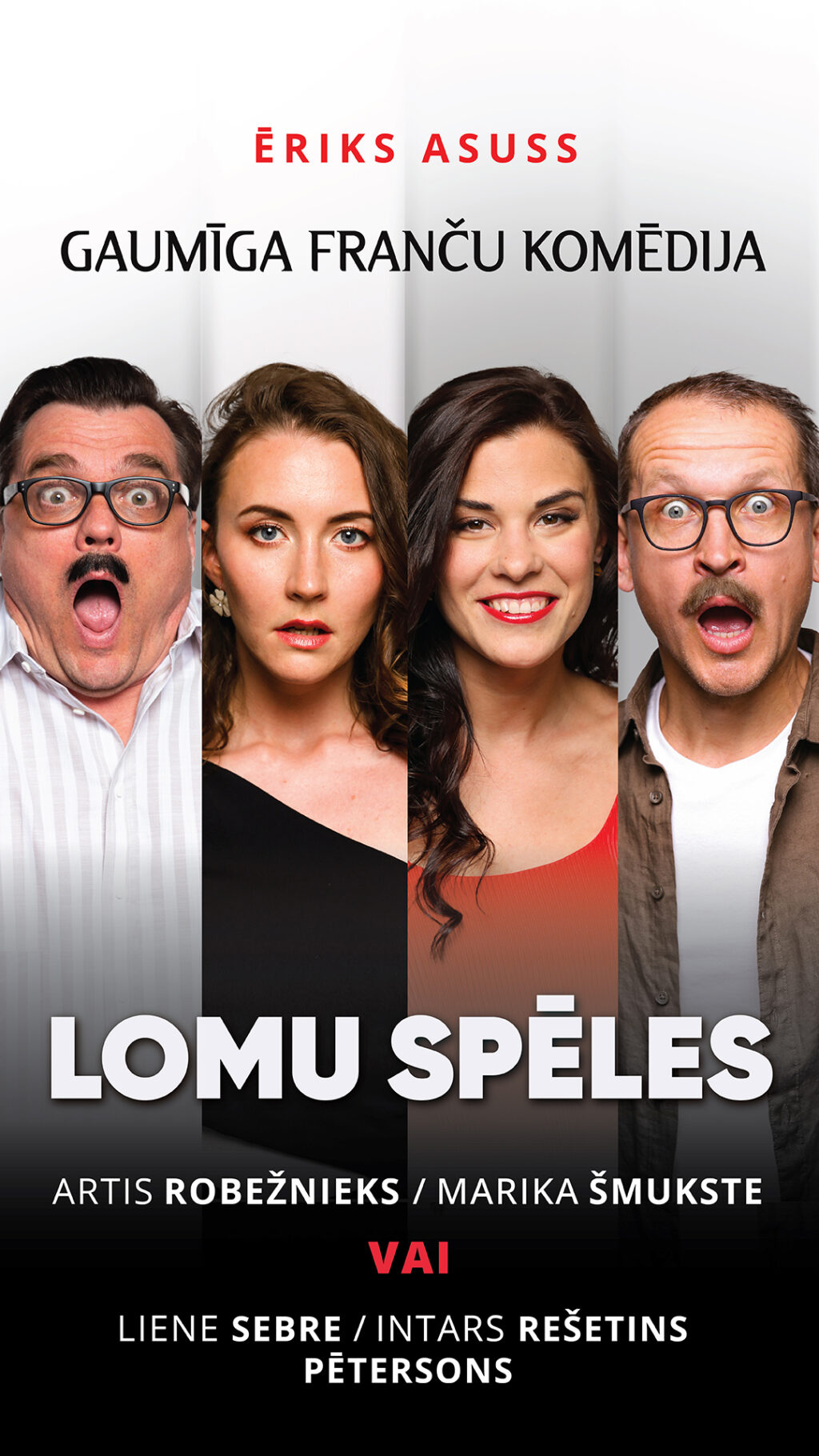 Gaumīga franču komēdija “LOMU SPĒLES”