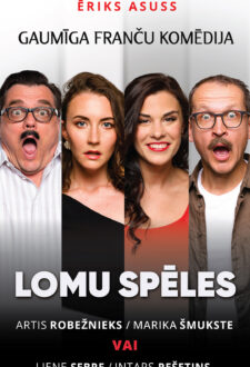 Gaumīga franču komēdija “LOMU SPĒLES”